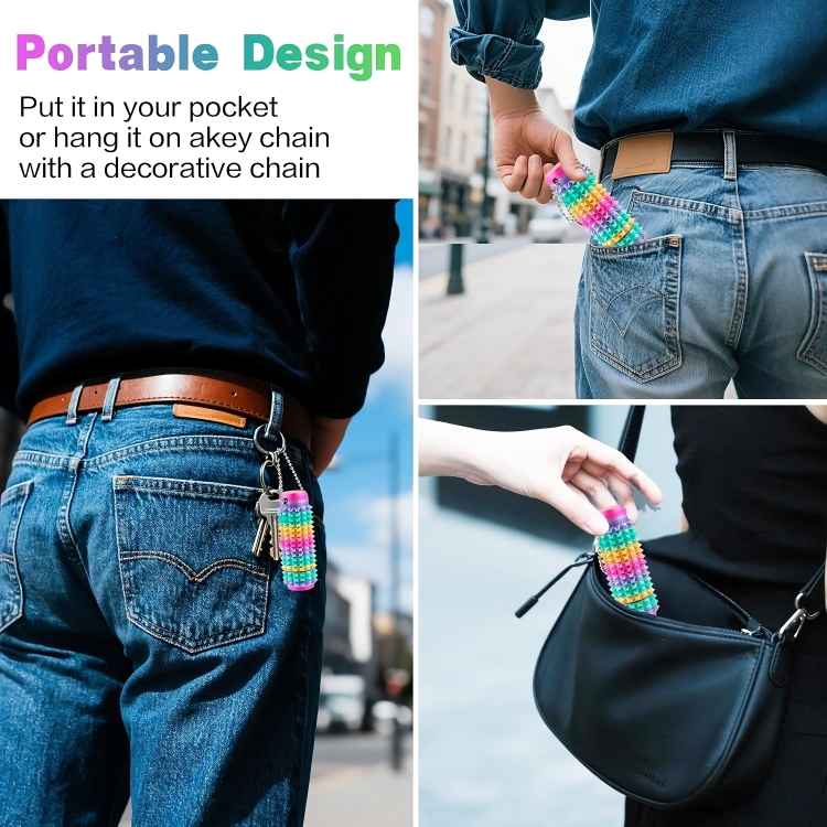 Pocket Spiky Stress Relief Gadget — Calm and Focus