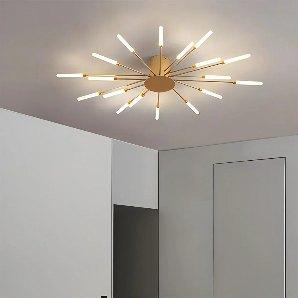 Taklampe med fyrverkeristjerne for moderne hjem | Ventumra