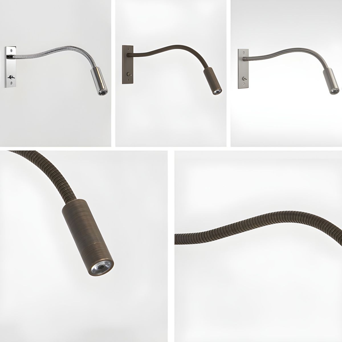 Adjustable LED Gooseneck Wall Light | Ventumra