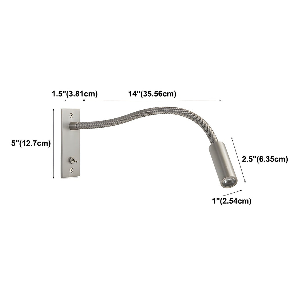 Adjustable LED Gooseneck Wall Light | Ventumra