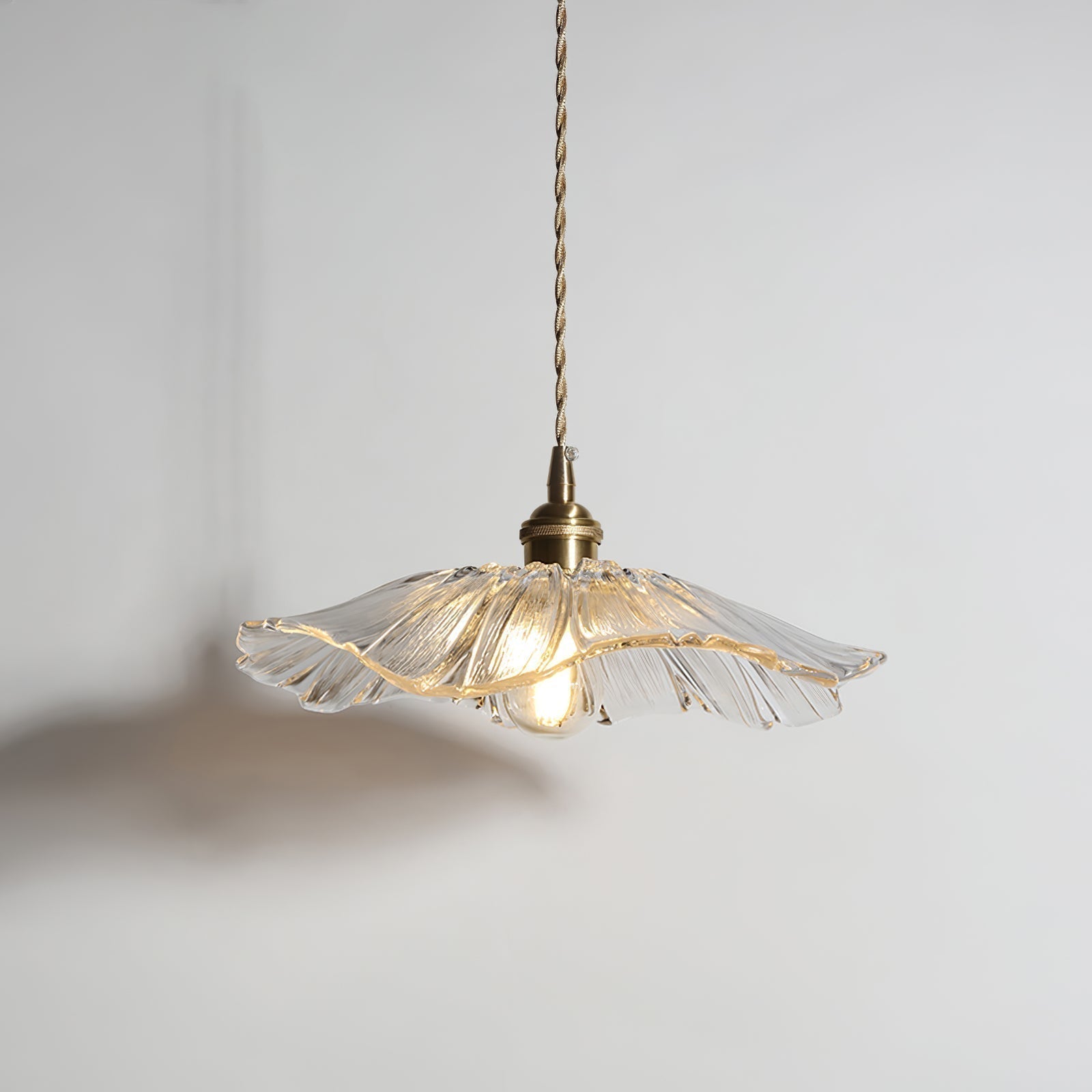 Calia Flower-lampe i glass for tak/oppheng | ventumra