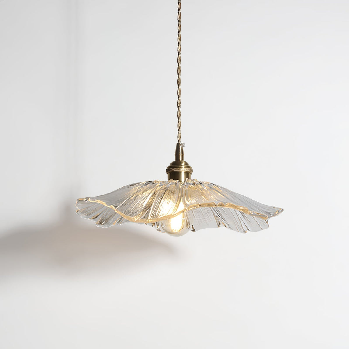 Calia Flower-lampe i glass for tak/oppheng | ventumra