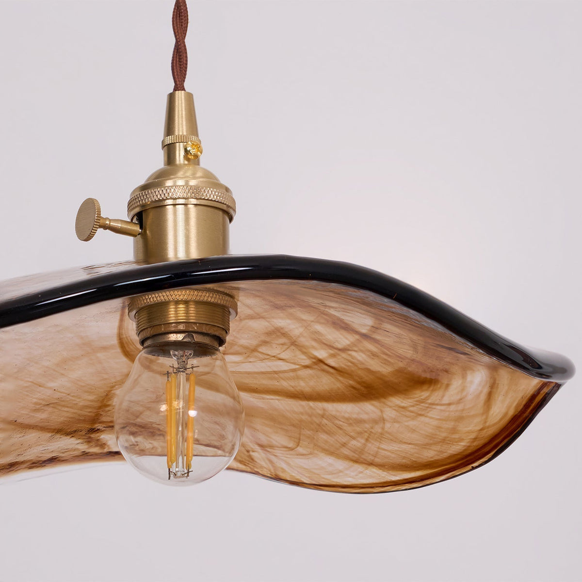 Kairove Smoked Ripple Hanging Light | Ventumra