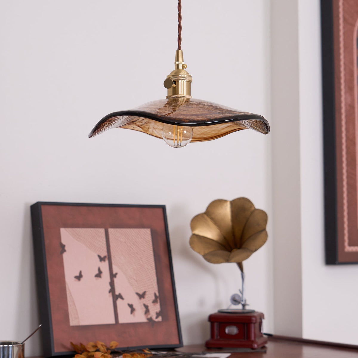 Kairove Smoked Ripple Hanging Light | Ventumra