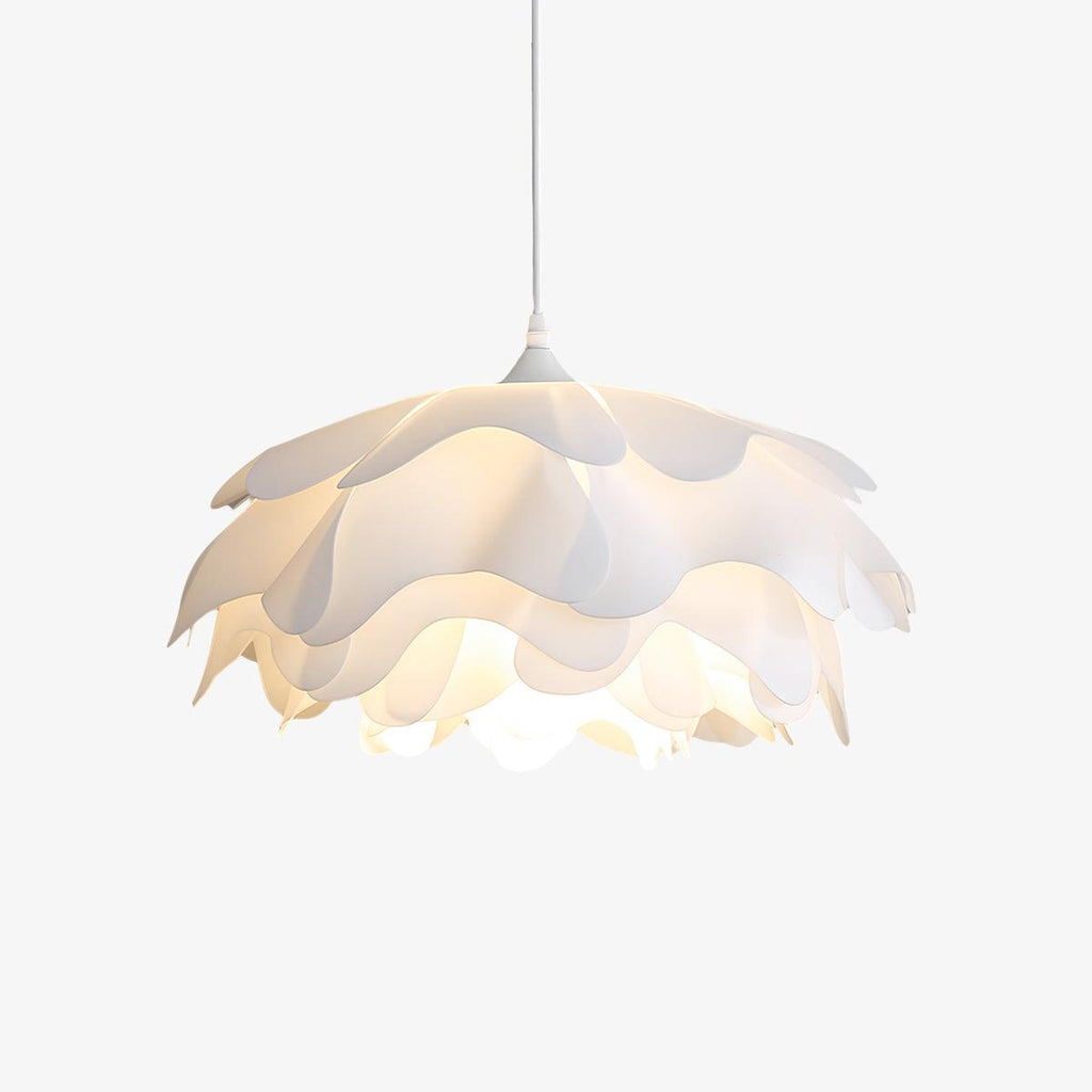 FloraGlow Petal Pendant Lamp | White Soft Diffuse Light