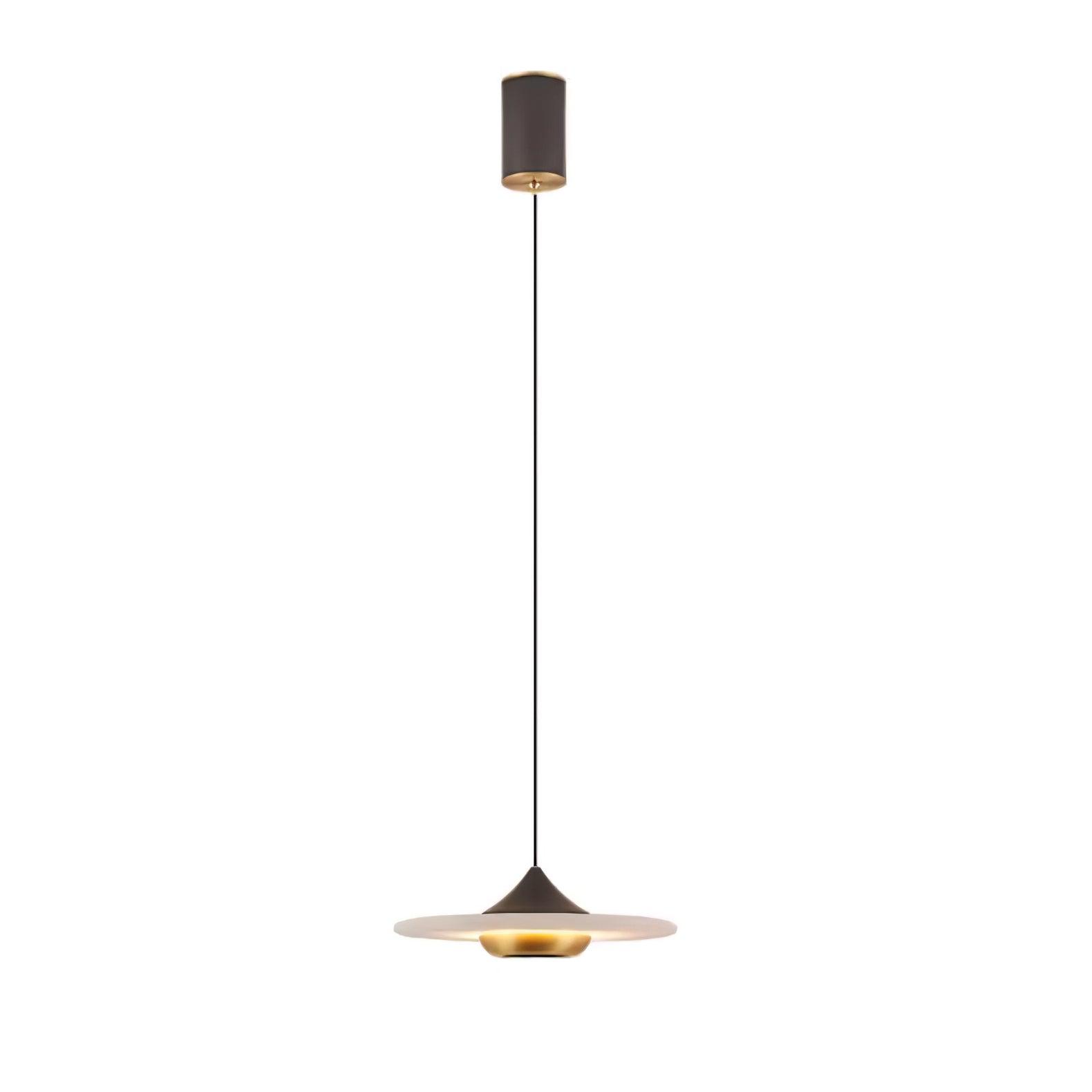 Orbis Modern Marble Flying Saucer Pendant Ceiling Light