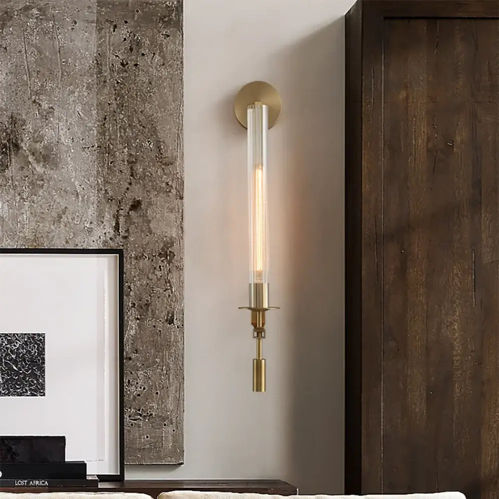 Lucian Indoor Wall Lamp Glass Farmhouse | ventumra