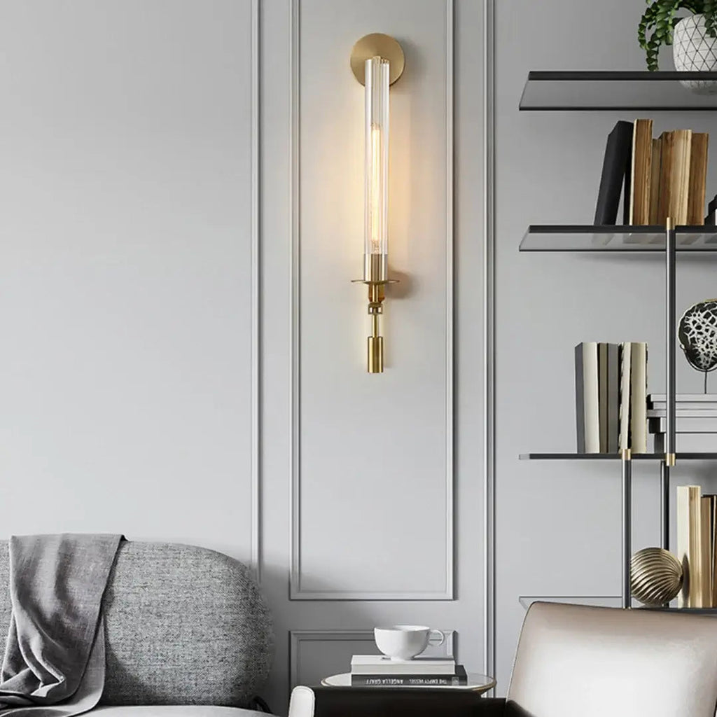 Lucian Indoor Wall Lamp Glass Farmhouse | ventumra
