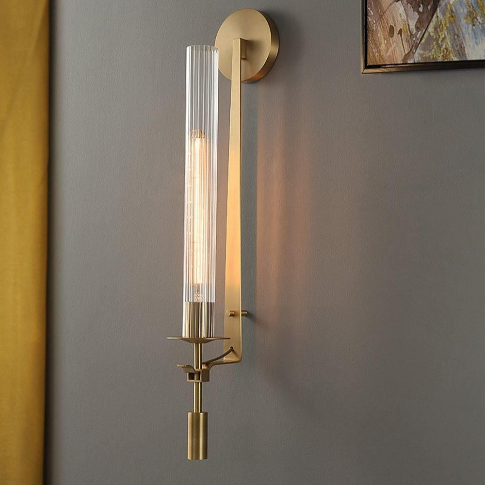 Lucian Indoor Wall Lamp Glass Farmhouse | ventumra