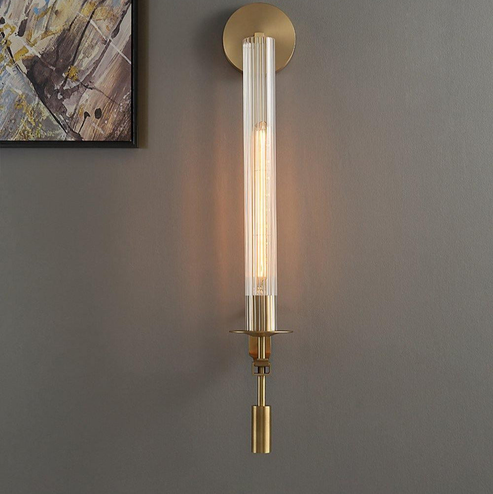 Lucian Indoor Wall Lamp Glass Farmhouse | ventumra