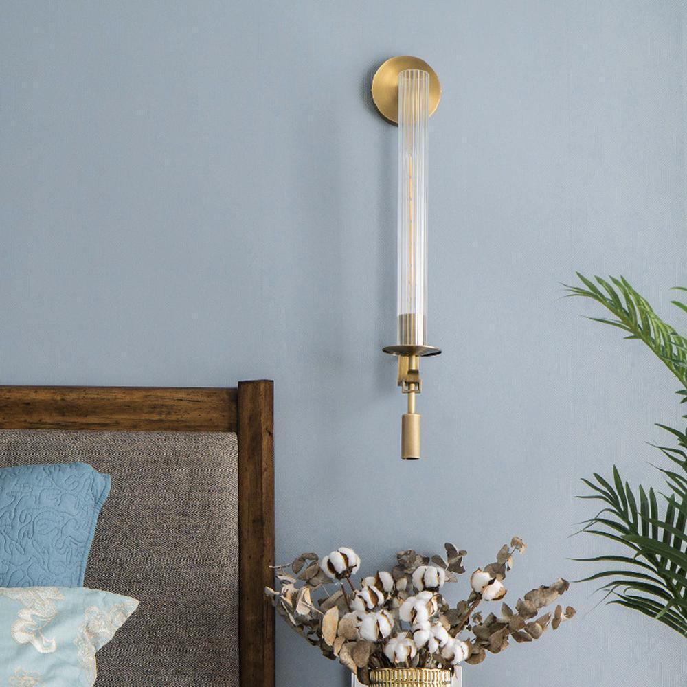 Lucian Indoor Wall Lamp Glass Farmhouse | ventumra