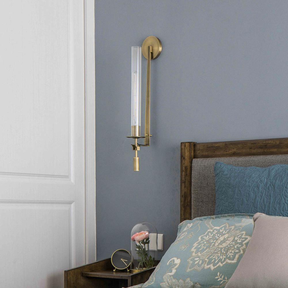 Lucian Indoor Wall Lamp Glass Farmhouse | ventumra