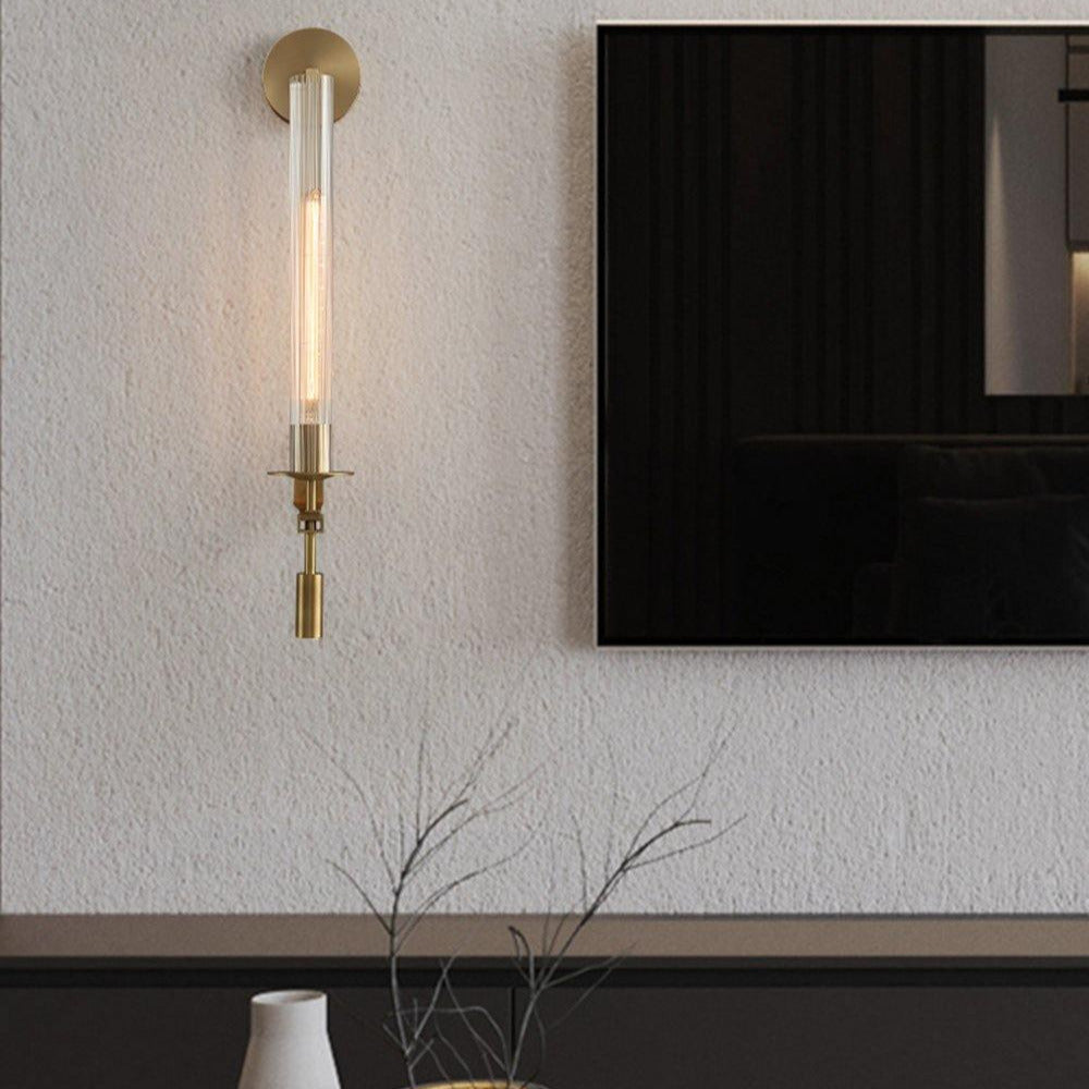 Lucian Indoor Wall Lamp Glass Farmhouse | ventumra