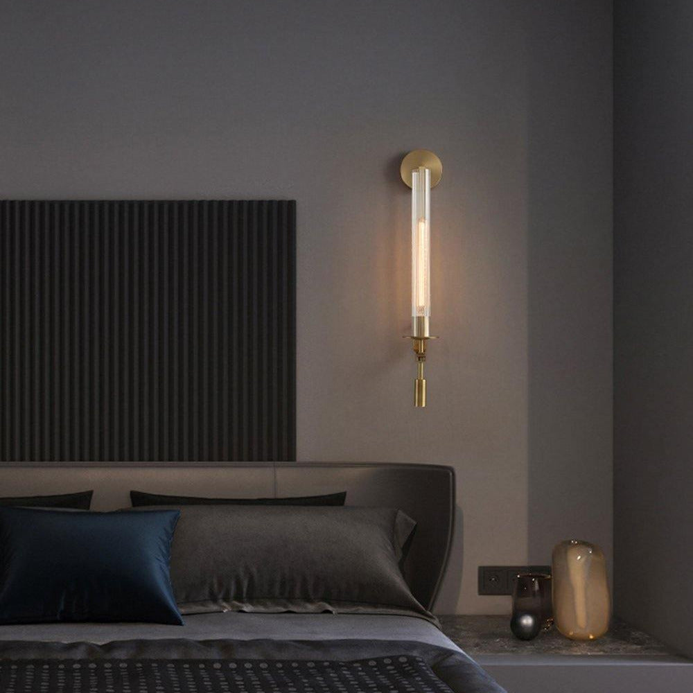 Lucian Indoor Wall Lamp Glass Farmhouse | ventumra