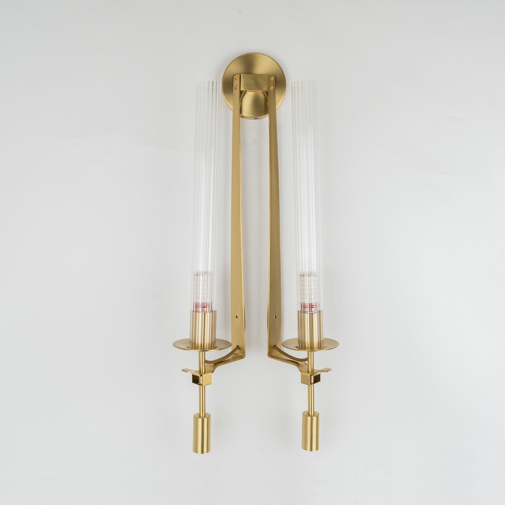Lucian Indoor Wall Lamp Glass Farmhouse | ventumra