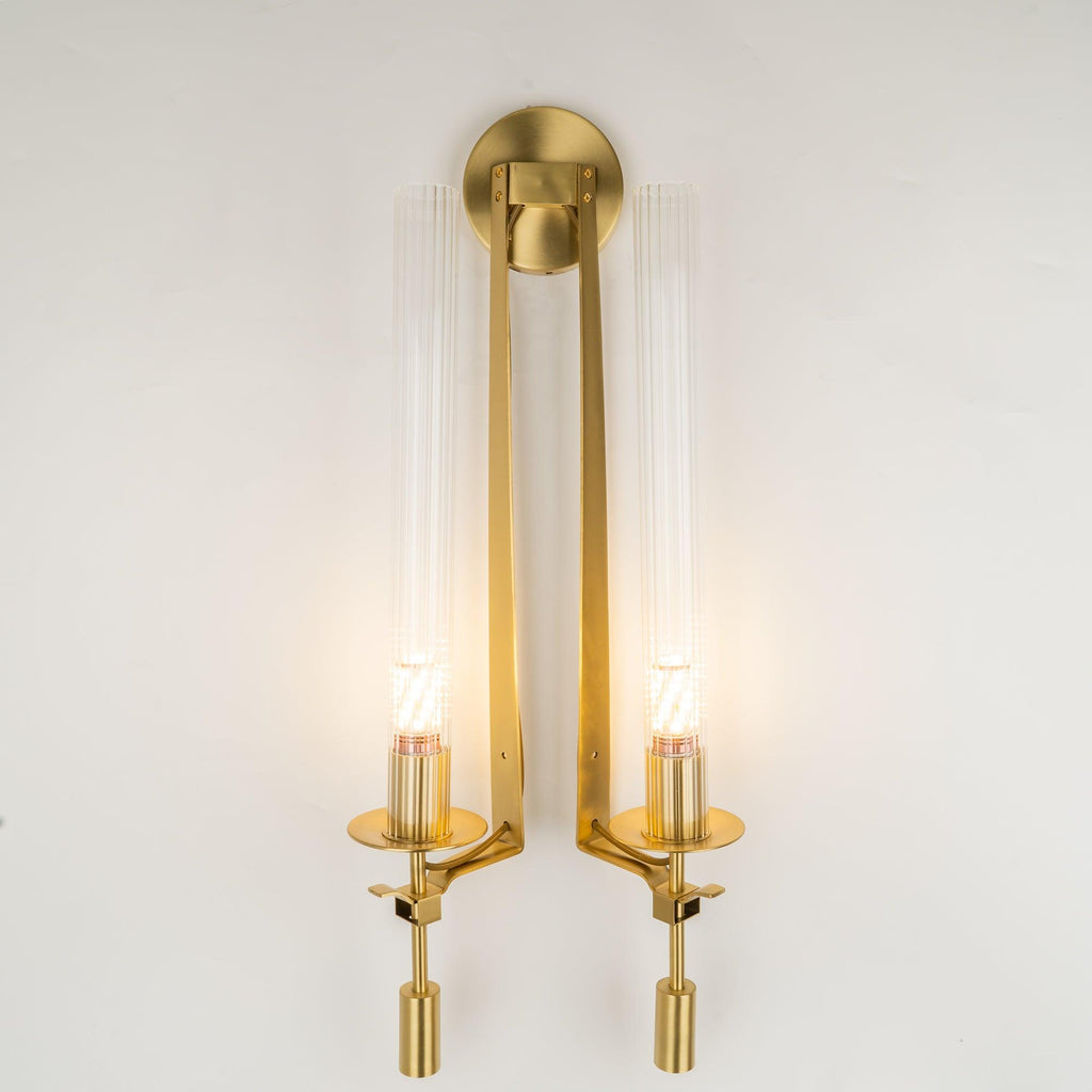 Lucian Indoor Wall Lamp Glass Farmhouse | ventumra