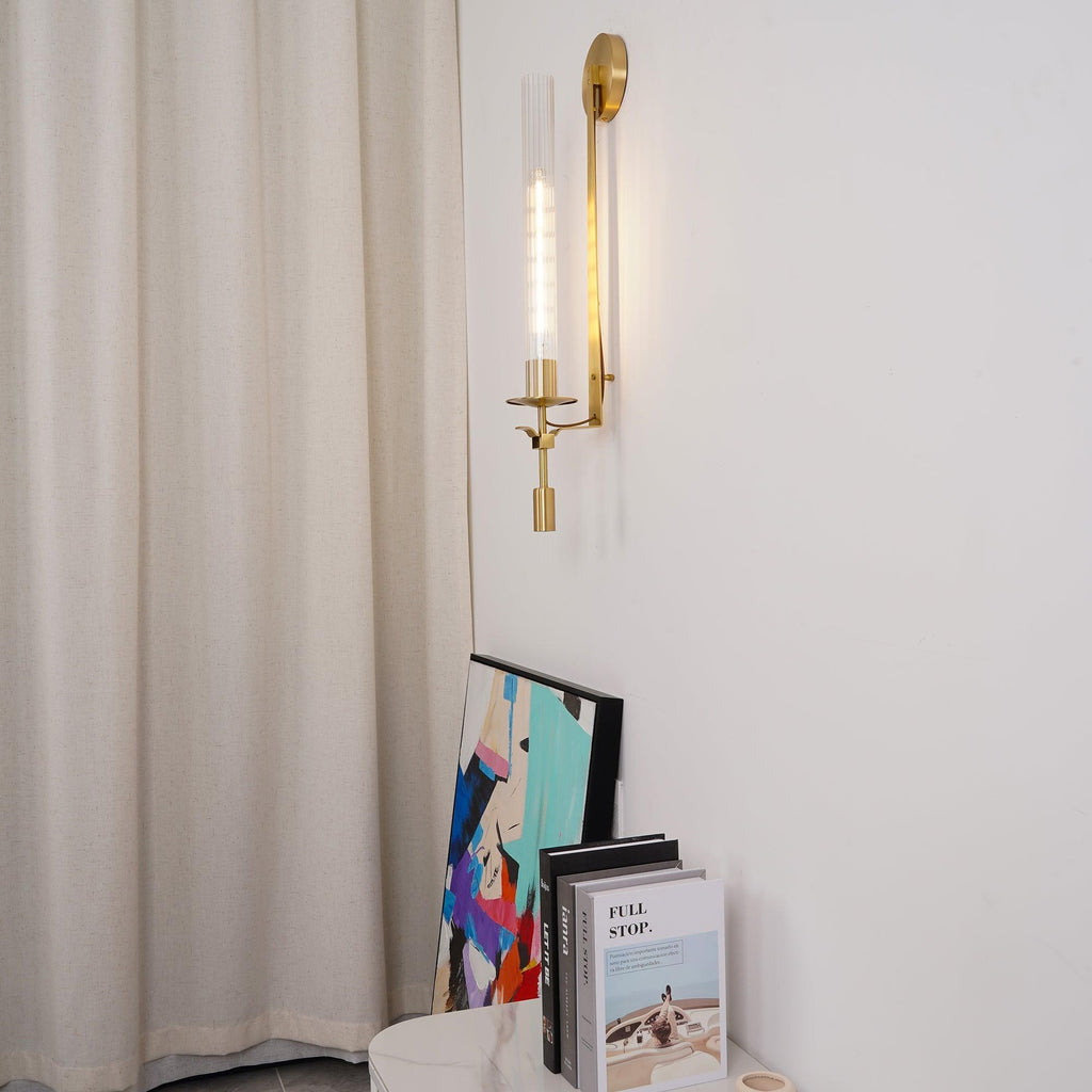 Lucian Indoor Wall Lamp Glass Farmhouse | ventumra