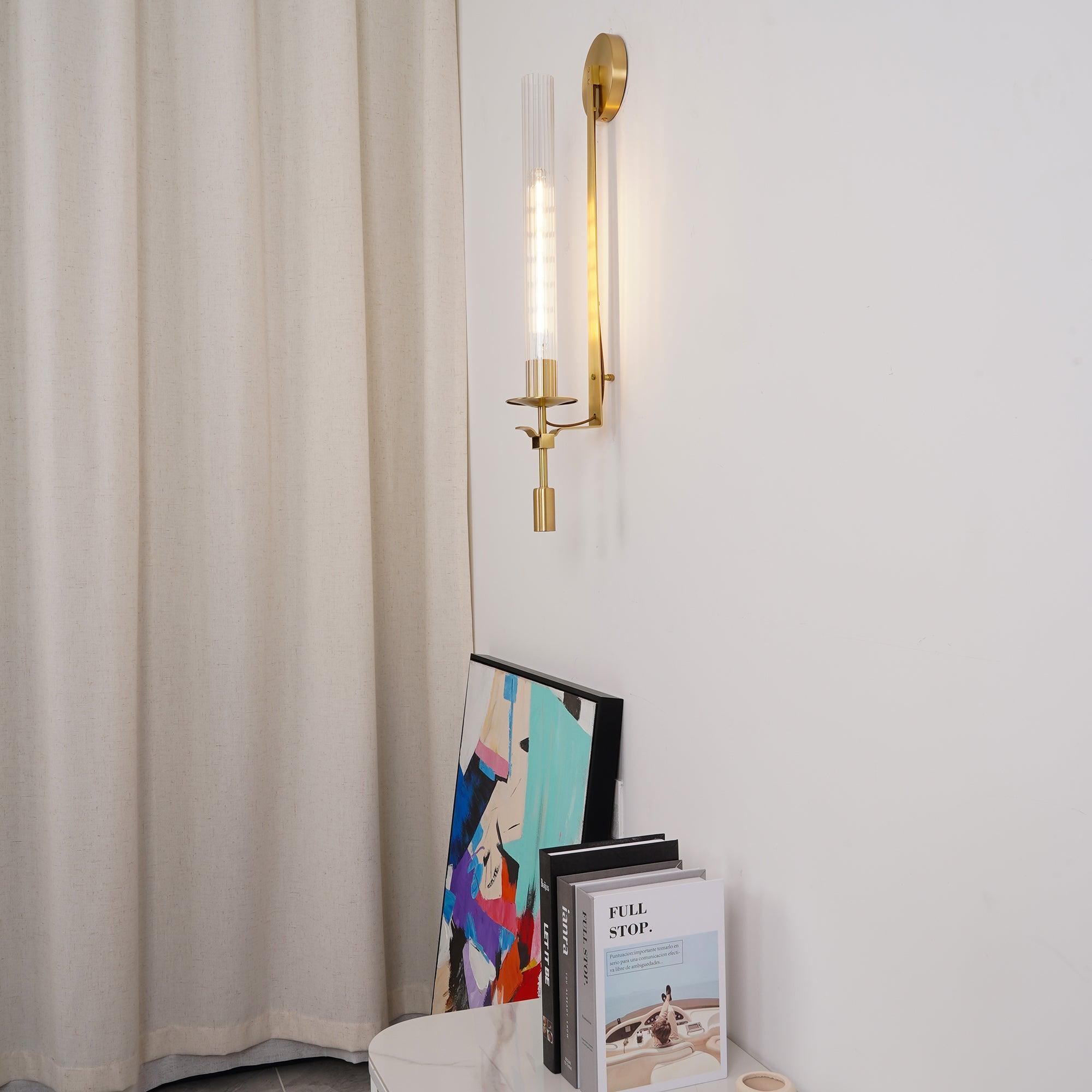 Lucian Indoor Wall Lamp Glass Farmhouse | ventumra