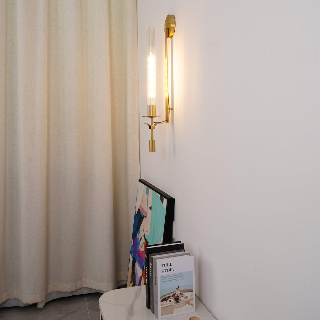 Lucian Indoor Wall Lamp Glass Farmhouse | ventumra