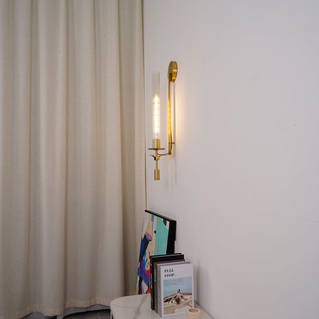 Lucian Indoor Wall Lamp Glass Farmhouse | ventumra
