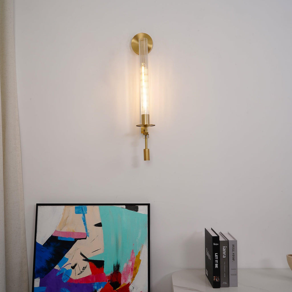 Lucian Indoor Wall Lamp Glass Farmhouse | ventumra