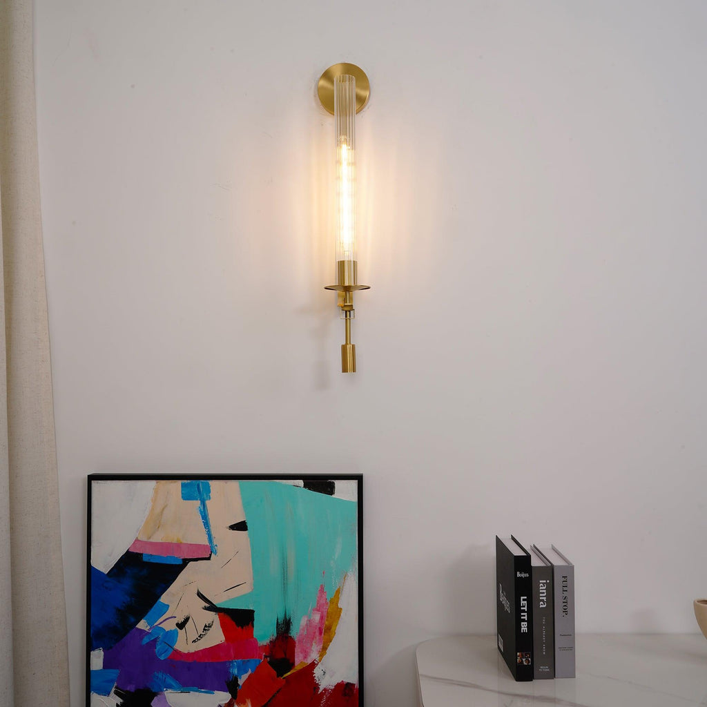 Lucian Indoor Wall Lamp Glass Farmhouse | ventumra