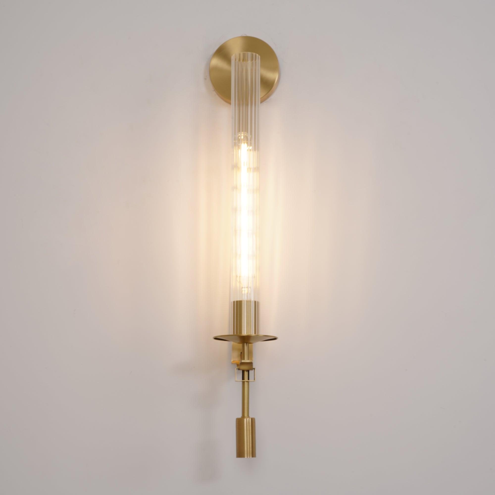 Lucian Indoor Wall Lamp Glass Farmhouse | ventumra
