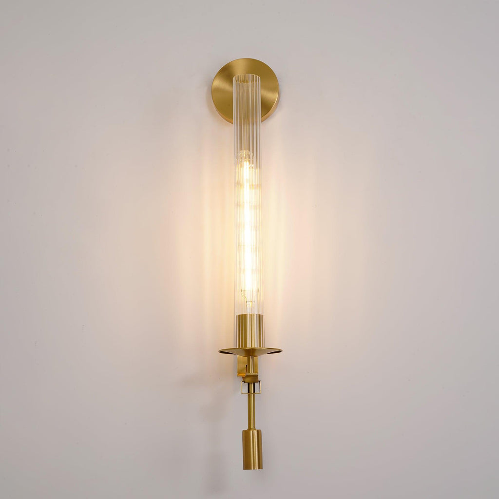 Lucian Indoor Wall Lamp Glass Farmhouse | ventumra