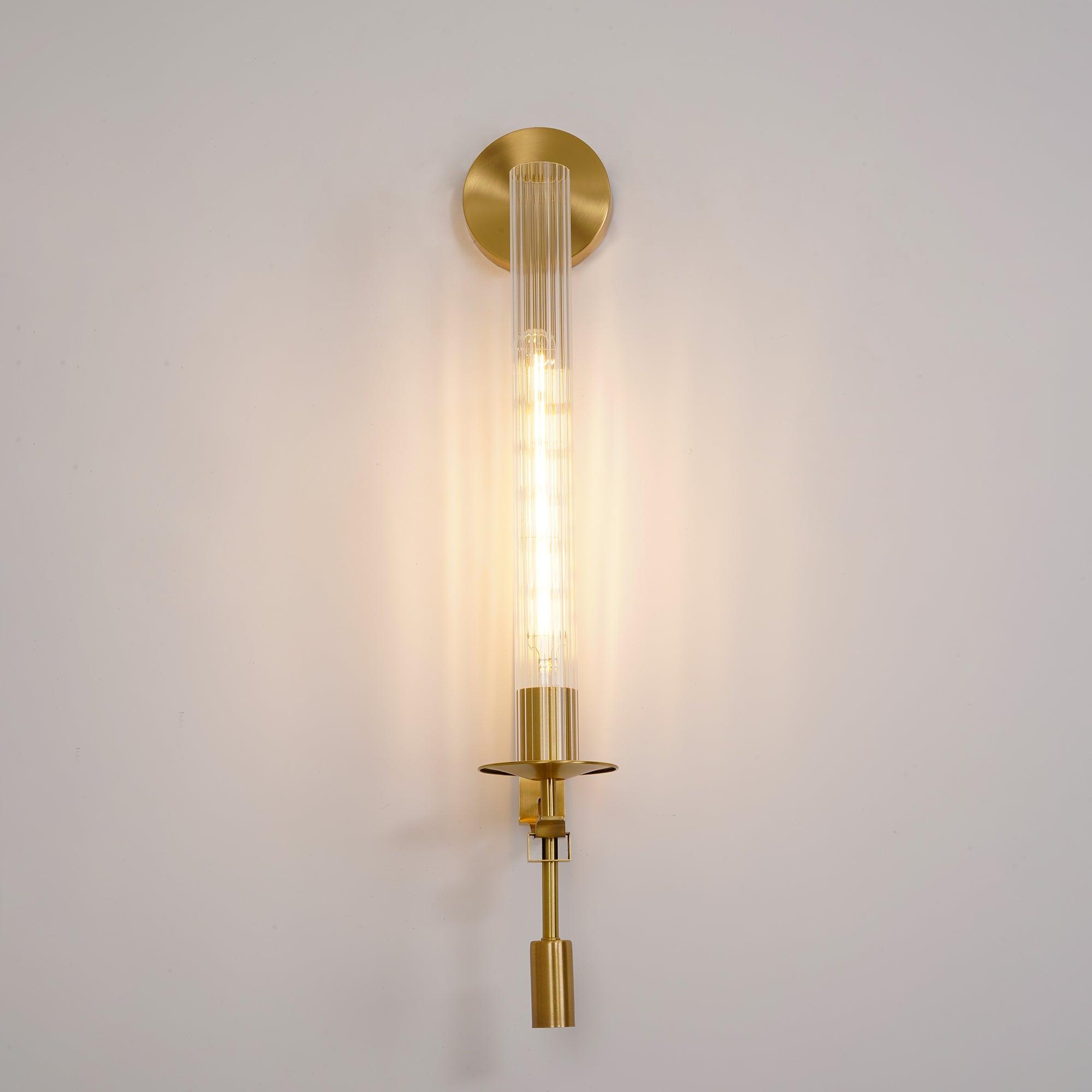 Lucian Indoor Wall Lamp Glass Farmhouse | ventumra