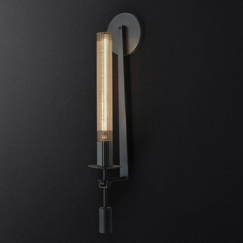 Lucian Indoor Wall Lamp Glass Farmhouse | ventumra