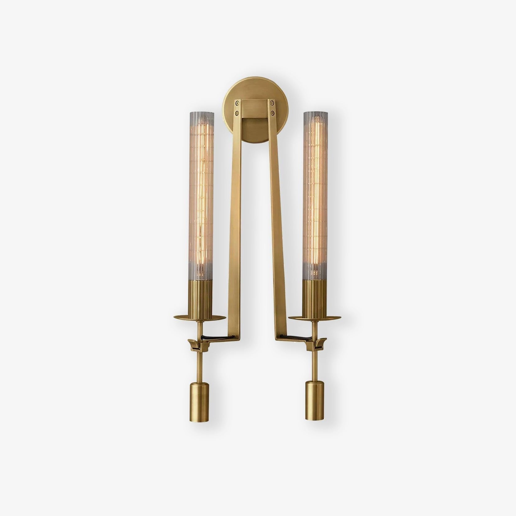 Lucian Indoor Wall Lamp Glass Farmhouse | ventumra
