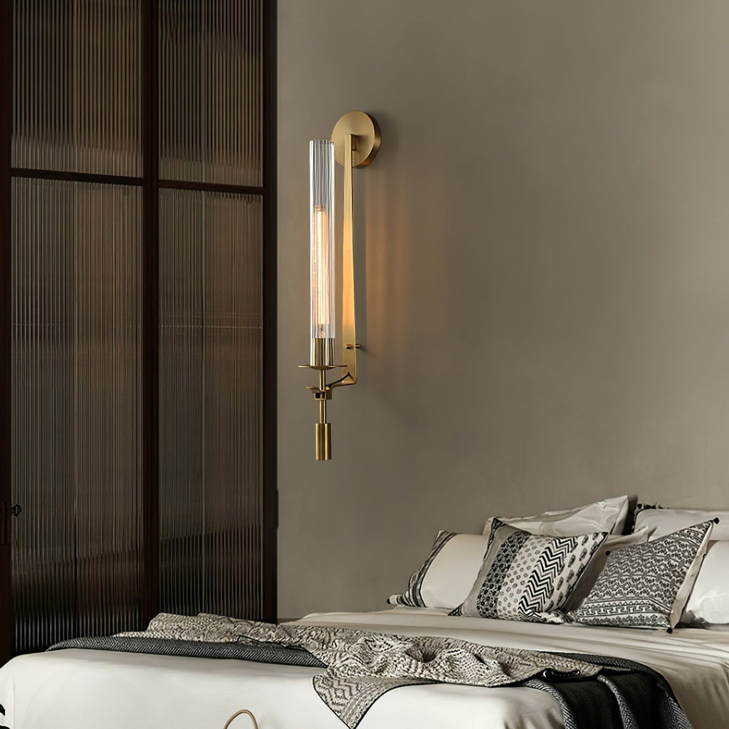 Lucian Indoor Wall Lamp Glass Farmhouse | ventumra