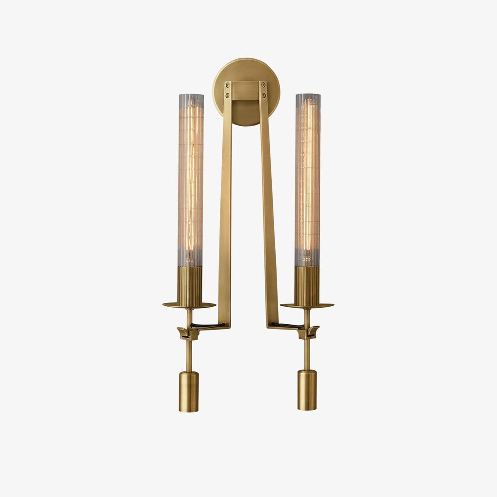 Lucian Indoor Wall Lamp Glass Farmhouse | ventumra