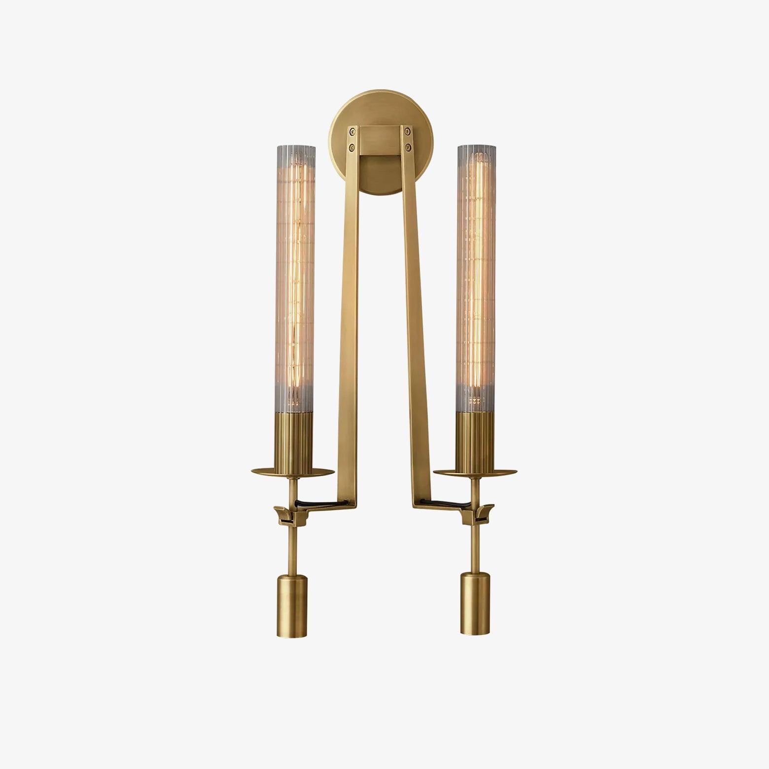 Lucian Indoor Wall Lamp Glass Farmhouse | ventumra