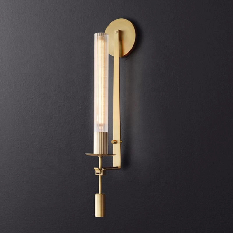 Lucian Indoor Wall Lamp Glass Farmhouse | ventumra