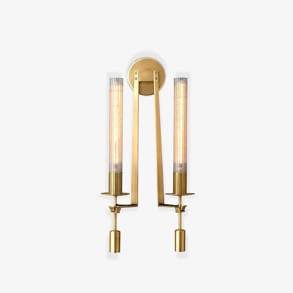 Lucian Indoor Wall Lamp Glass Farmhouse | ventumra