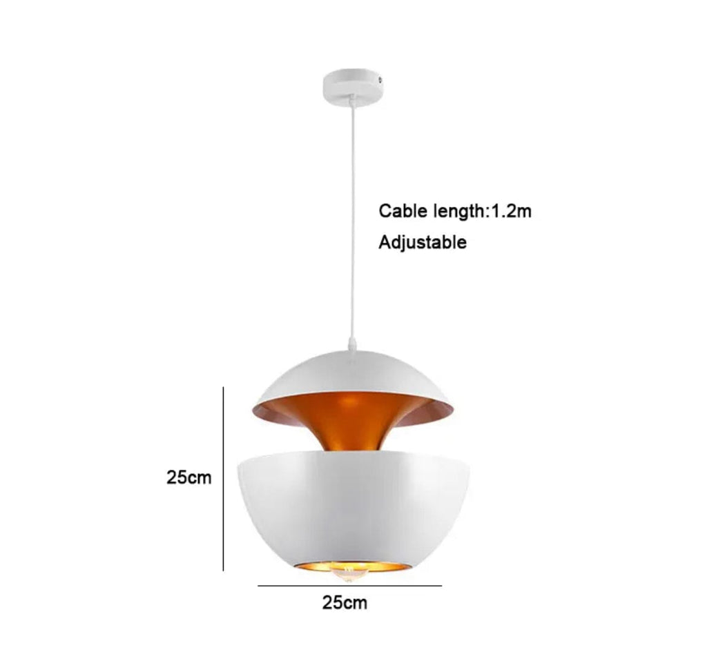 LyraNova Apple Pendant Light for Kitchen Islands and Areas