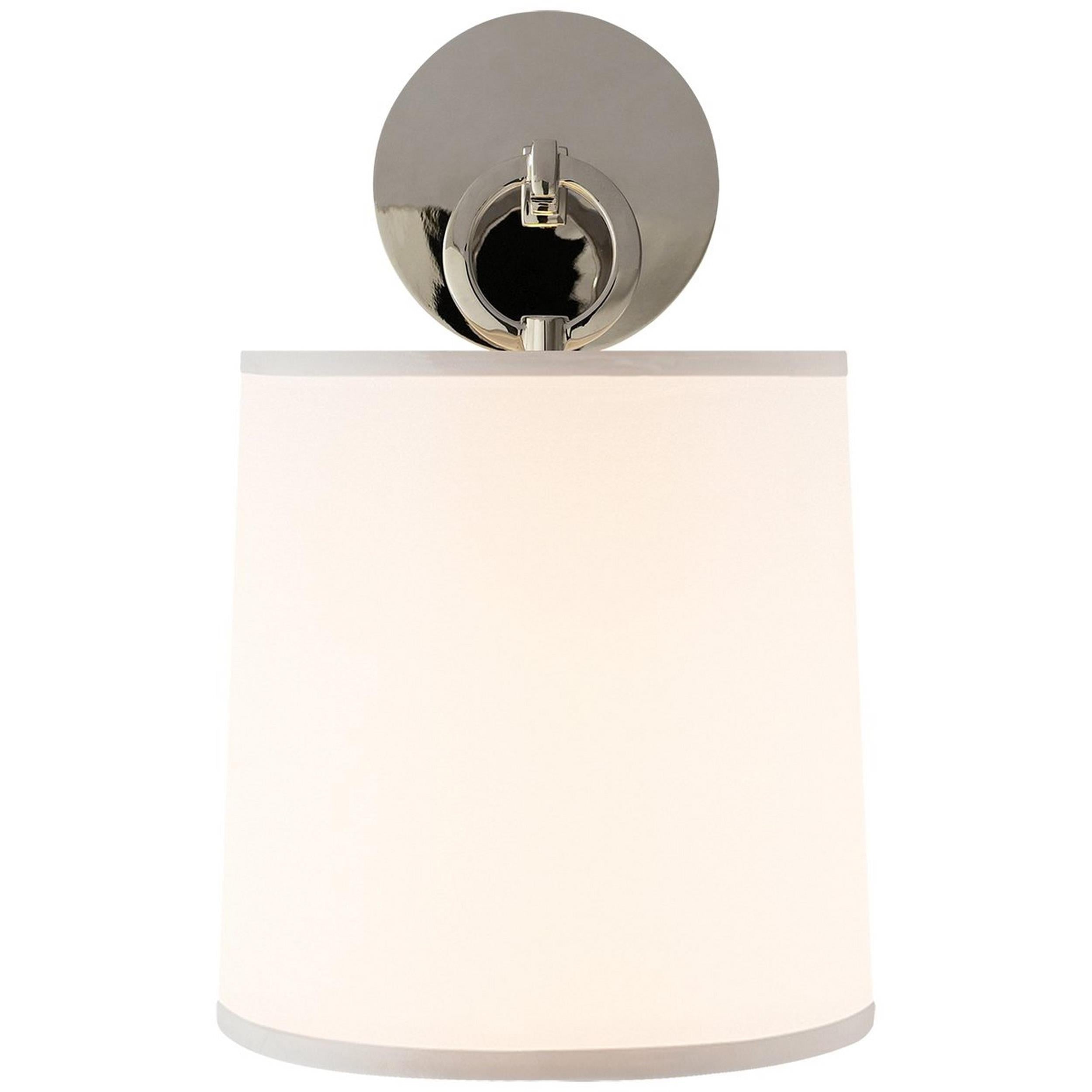 Iris Wall Lamp Farmhouse Fabric Cylindrical | ventumra