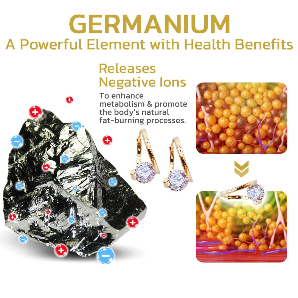 Vitalis LymphoGlow Germanium Earrings — Wellness Jewelry