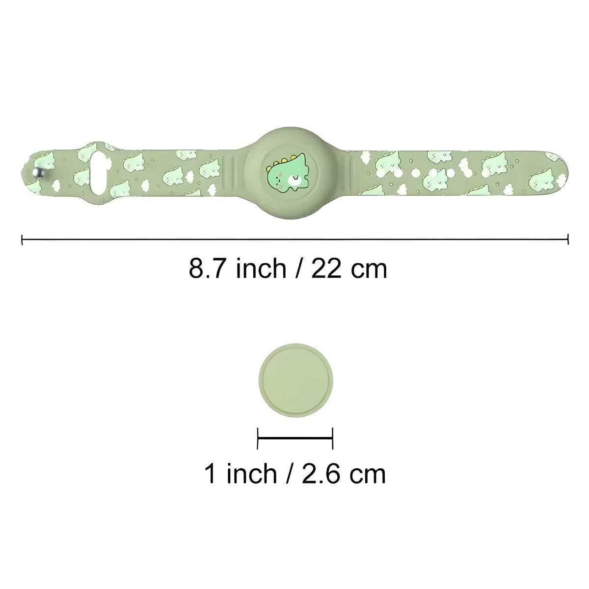 Kids' Smart GPS Tracker Bracelet — Adjustable Silicone Strap