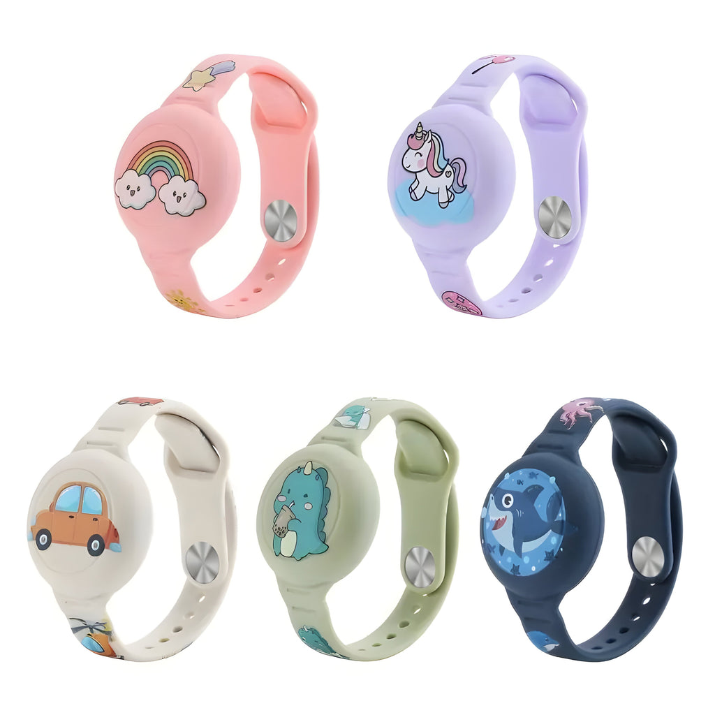 Kids' Smart GPS Tracker Bracelet — Adjustable Silicone Strap