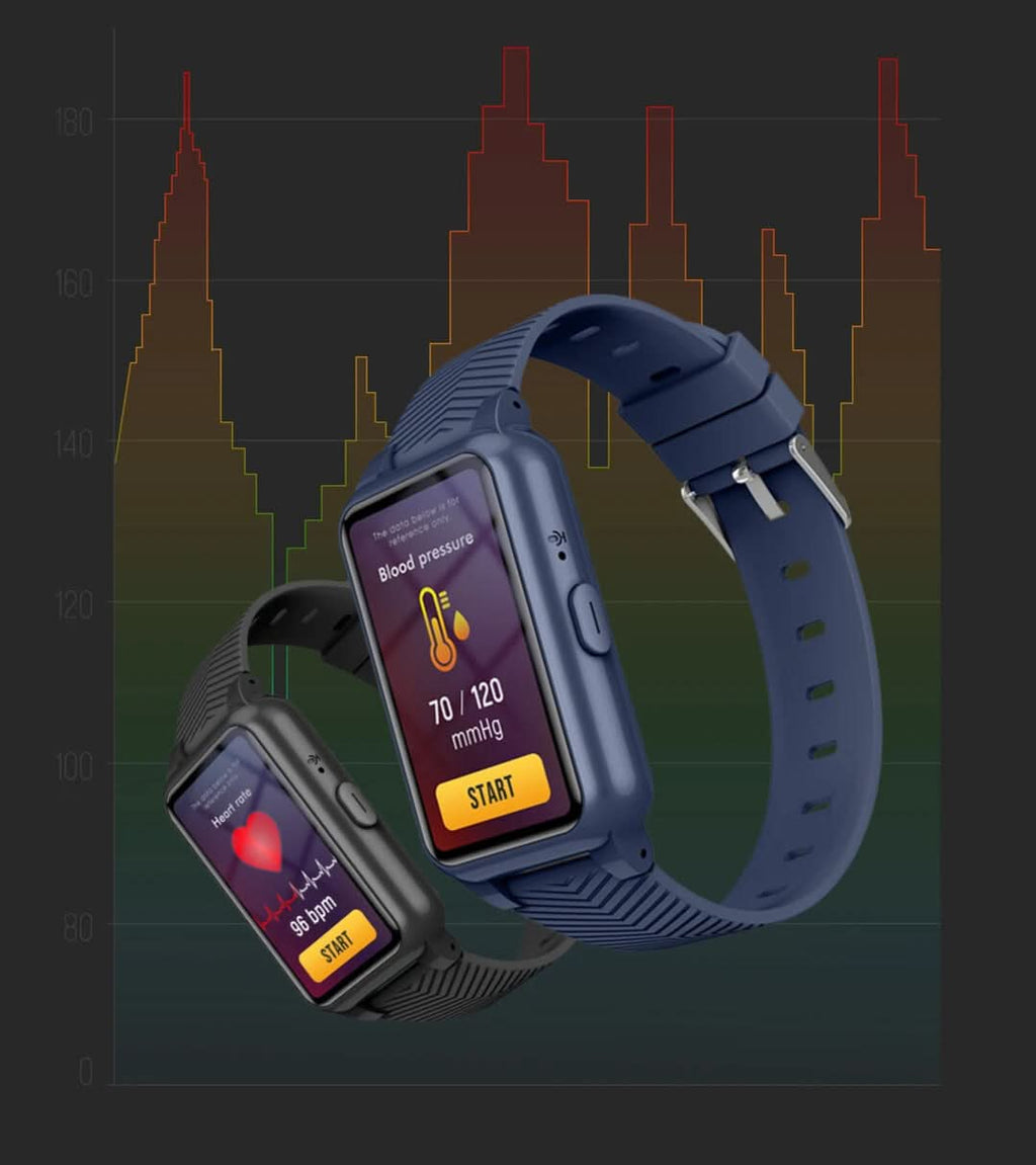 SafeGuard GPS Smartwatch — Automated Fall Detection, Dedicated SOS Button, Real-Time Tracking