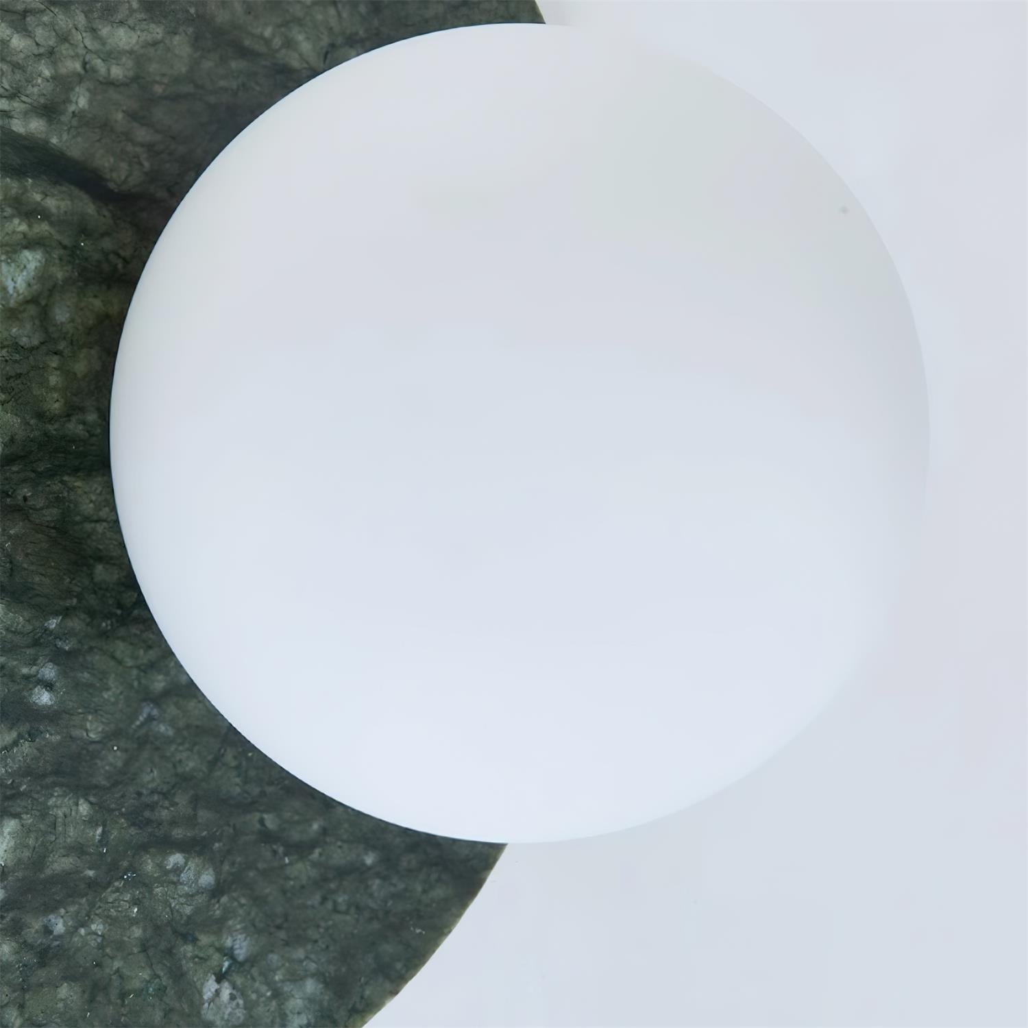 Enox Minimalist Globe Marble Wall Lamp | ventumra