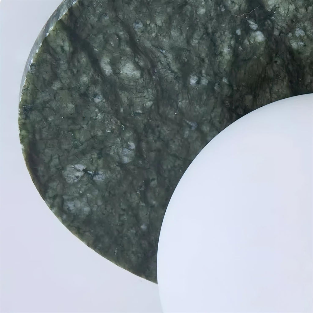 Enox Minimalist Globe Marble Wall Lamp | ventumra