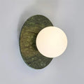 Enox Minimalist Globe Marble Wall Lamp | ventumra