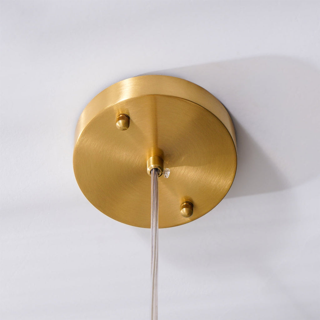 Goose Pendant Lamp Alabaster Brass Sophistication | ventumra