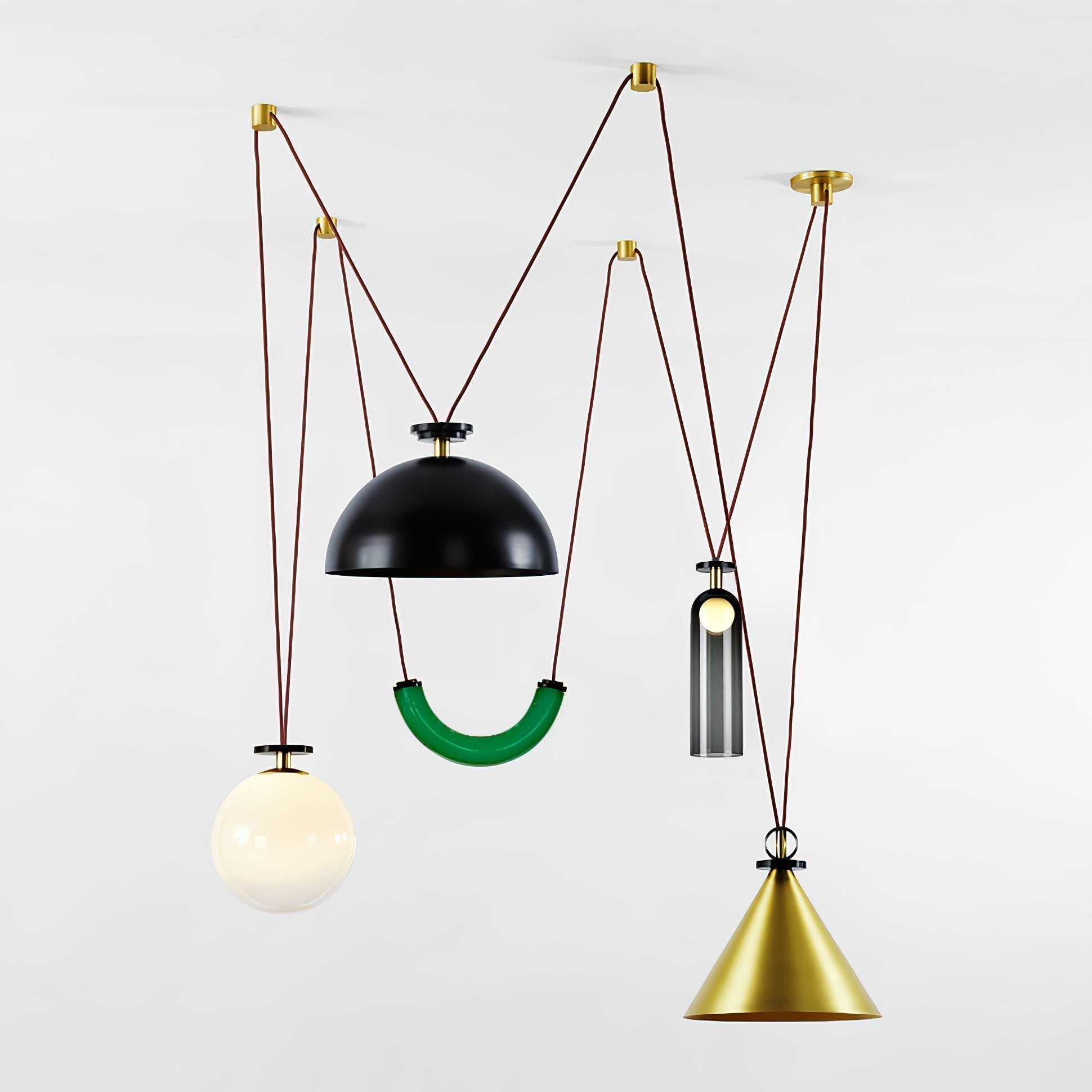 Covine Multi-Shape Adjustable Pendant Light | ventumra
