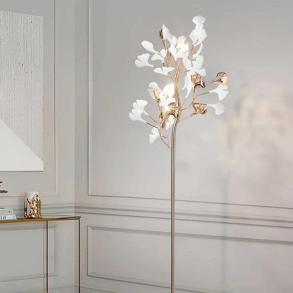 Ella Floor Lamp Gingko Ceramics | ventumra