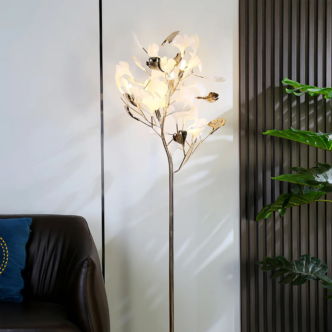 Ella Floor Lamp Gingko Ceramics | ventumra