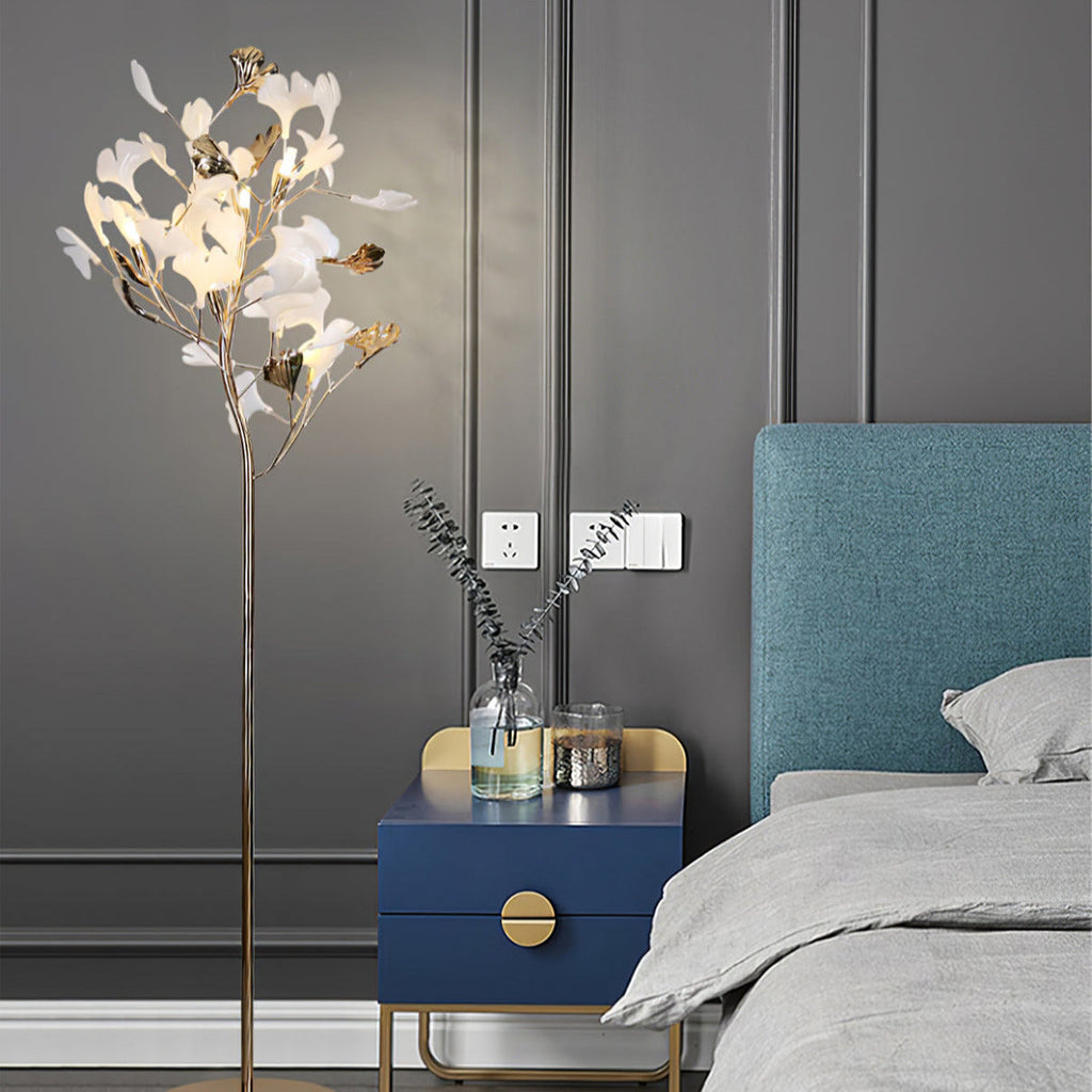 Ella Floor Lamp Gingko Ceramics | ventumra